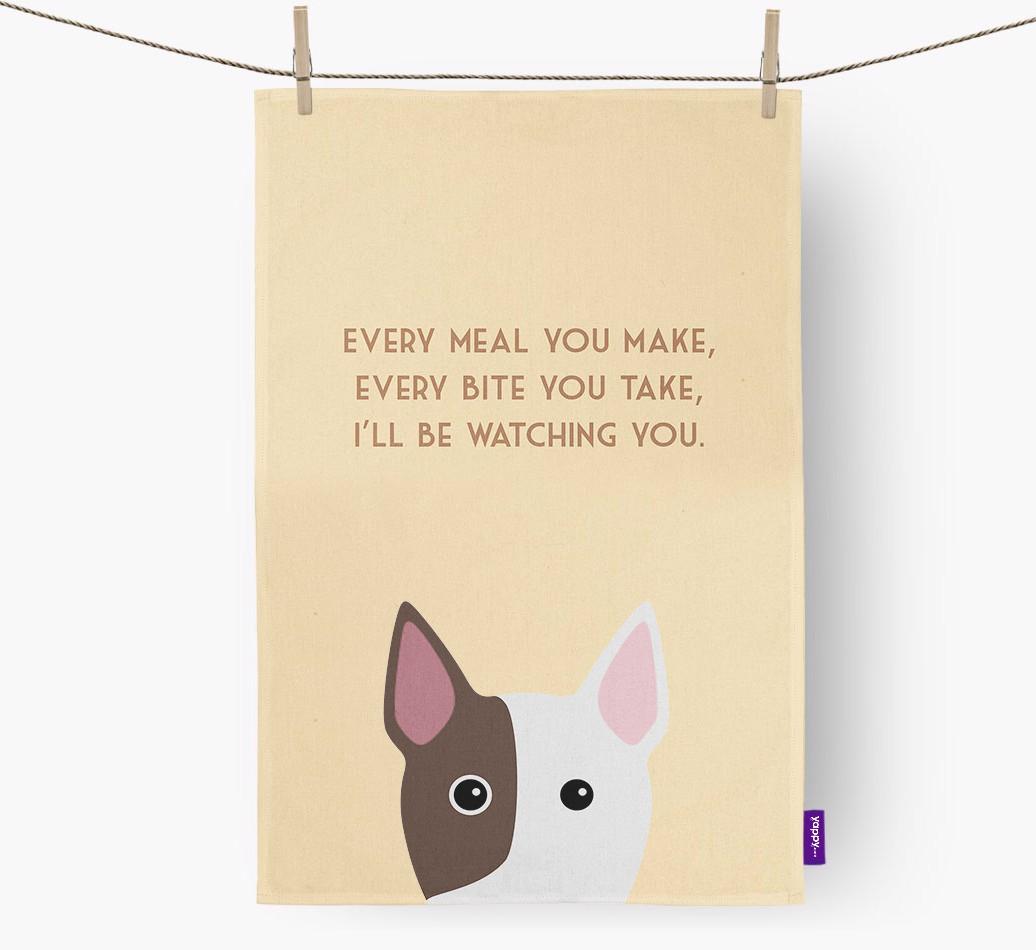 'I'll be watching you' Dish Towel