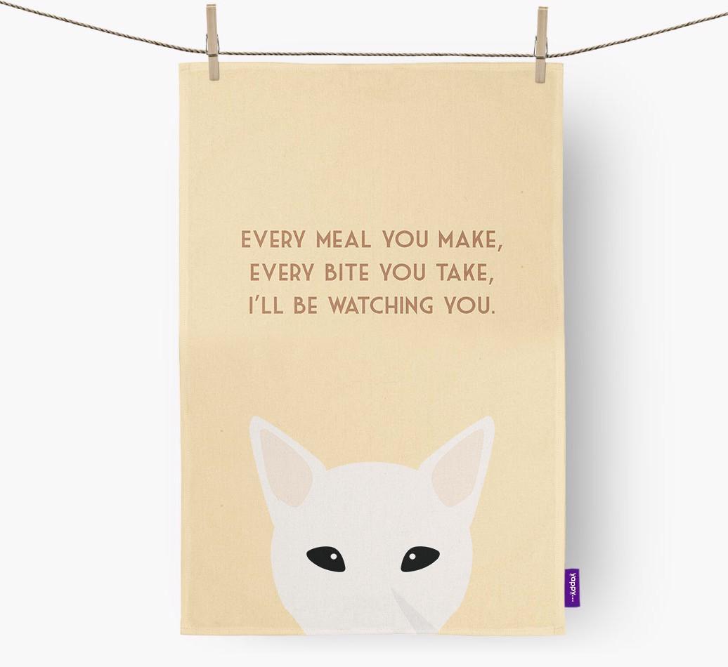 'I'll be watching you' Dish Towel