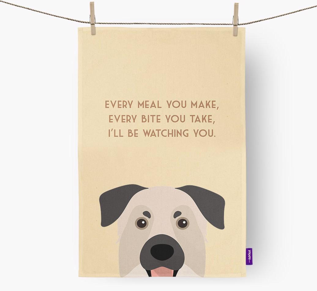 'I'll be watching you' Dish Towel