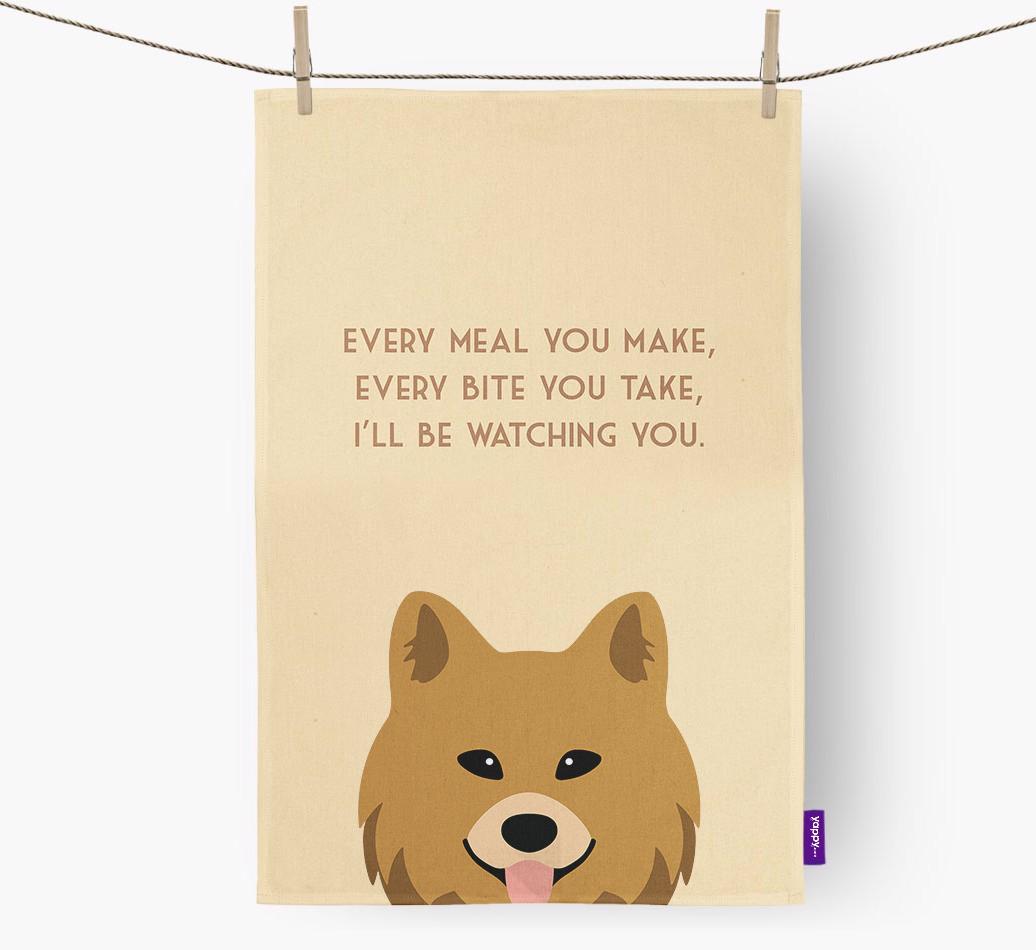 'I'll be watching you' Dish Towel