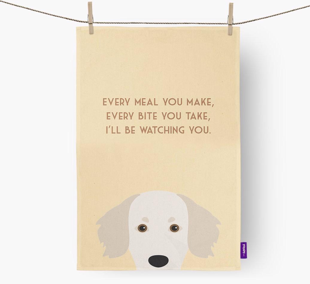 'I'll be watching you' Dish Towel