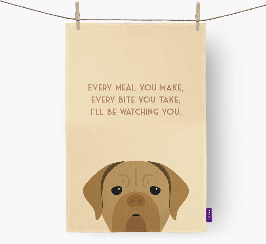 'I'll be watching you' Dish Towel