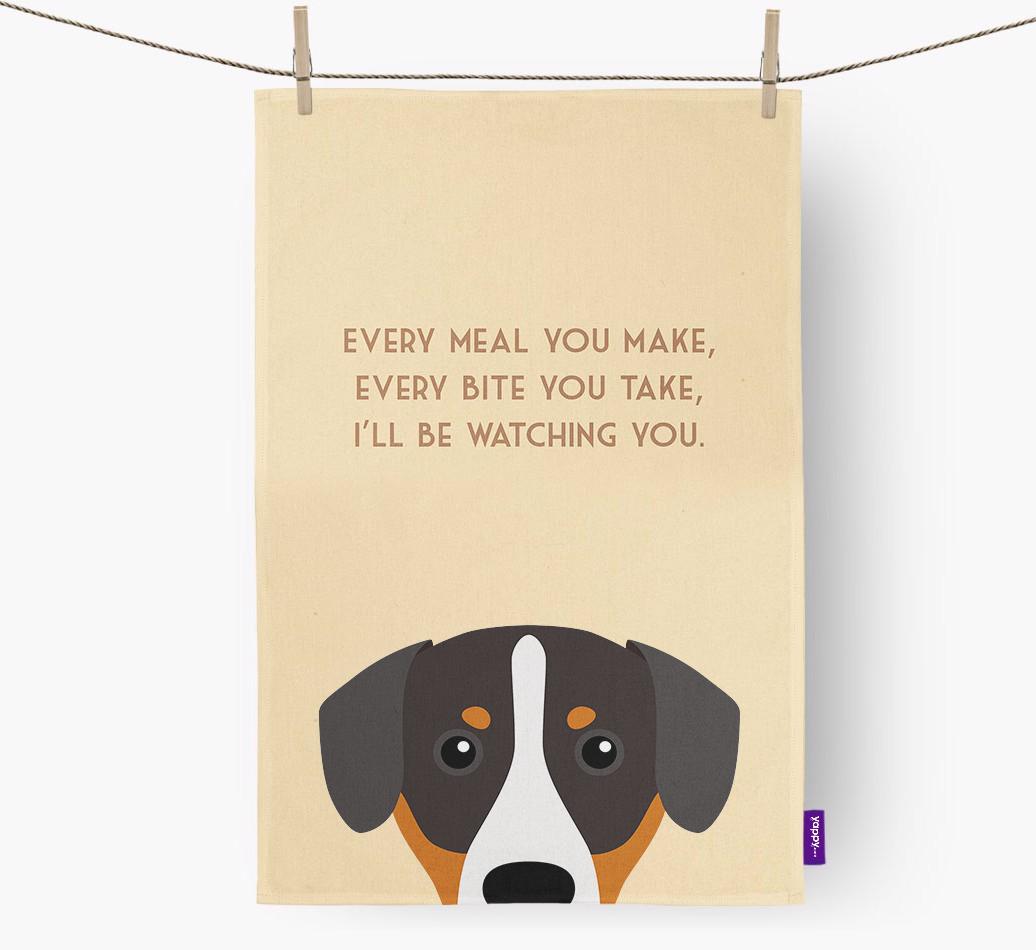 'I'll be watching you' Dish Towel