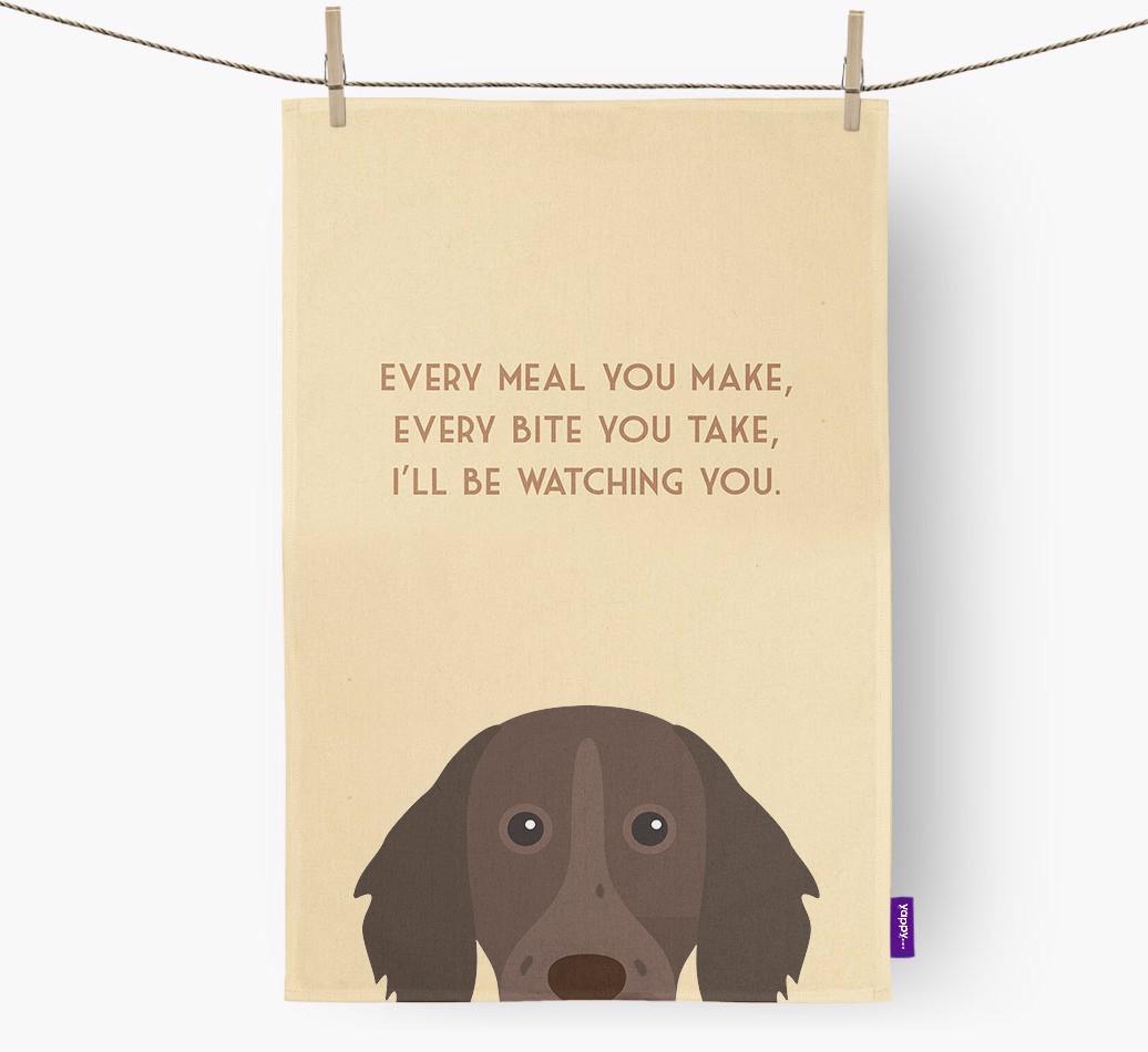 'I'll be watching you' Dish Towel