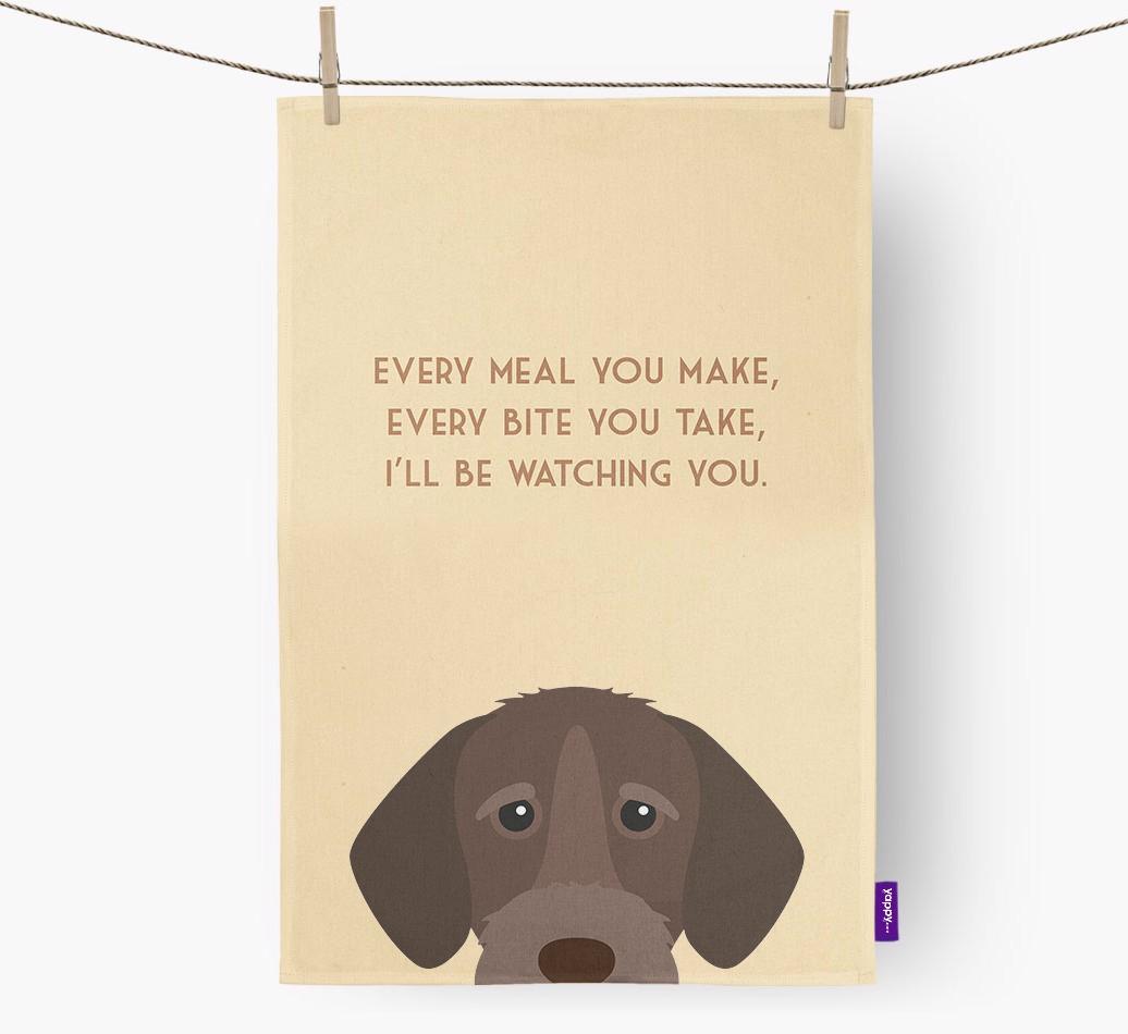 'I'll be watching you' Dish Towel