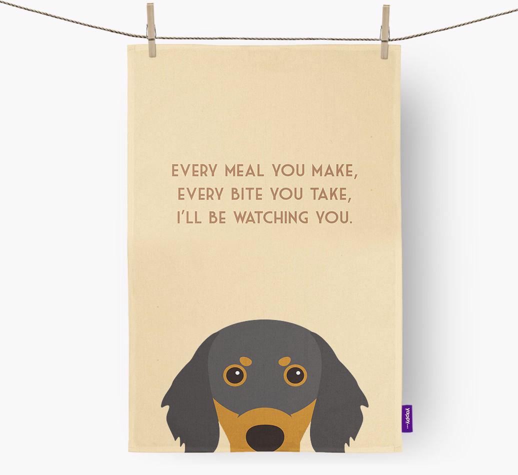 'I'll be watching you' Dish Towel