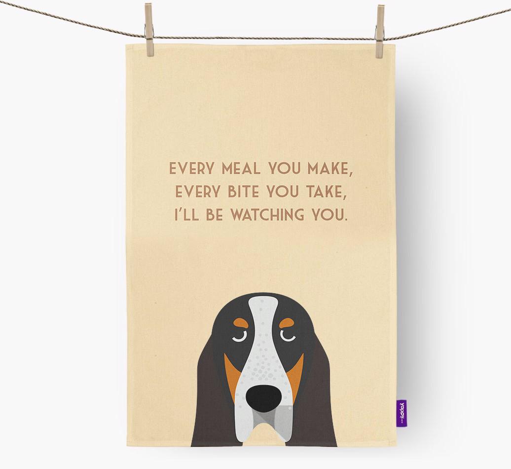 'I'll be watching you' Dish Towel