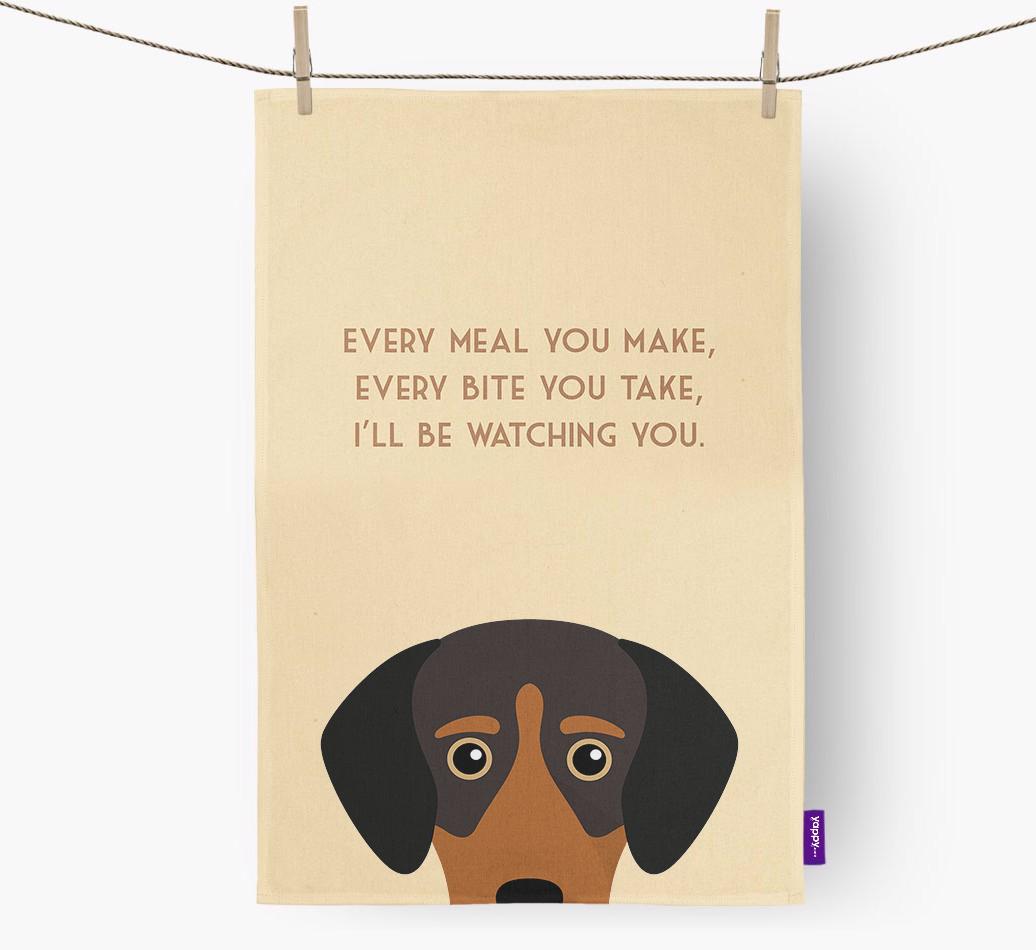 'I'll be watching you' Dish Towel