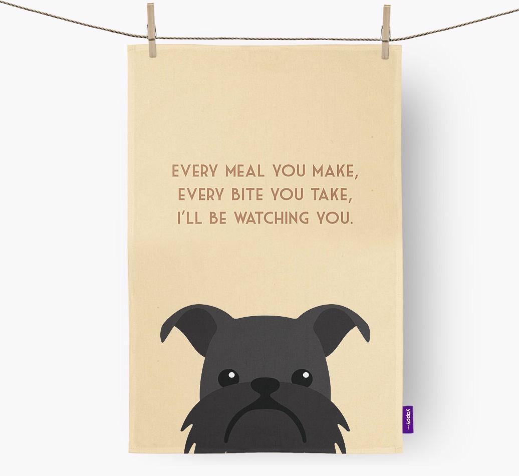 'I'll be watching you' Dish Towel