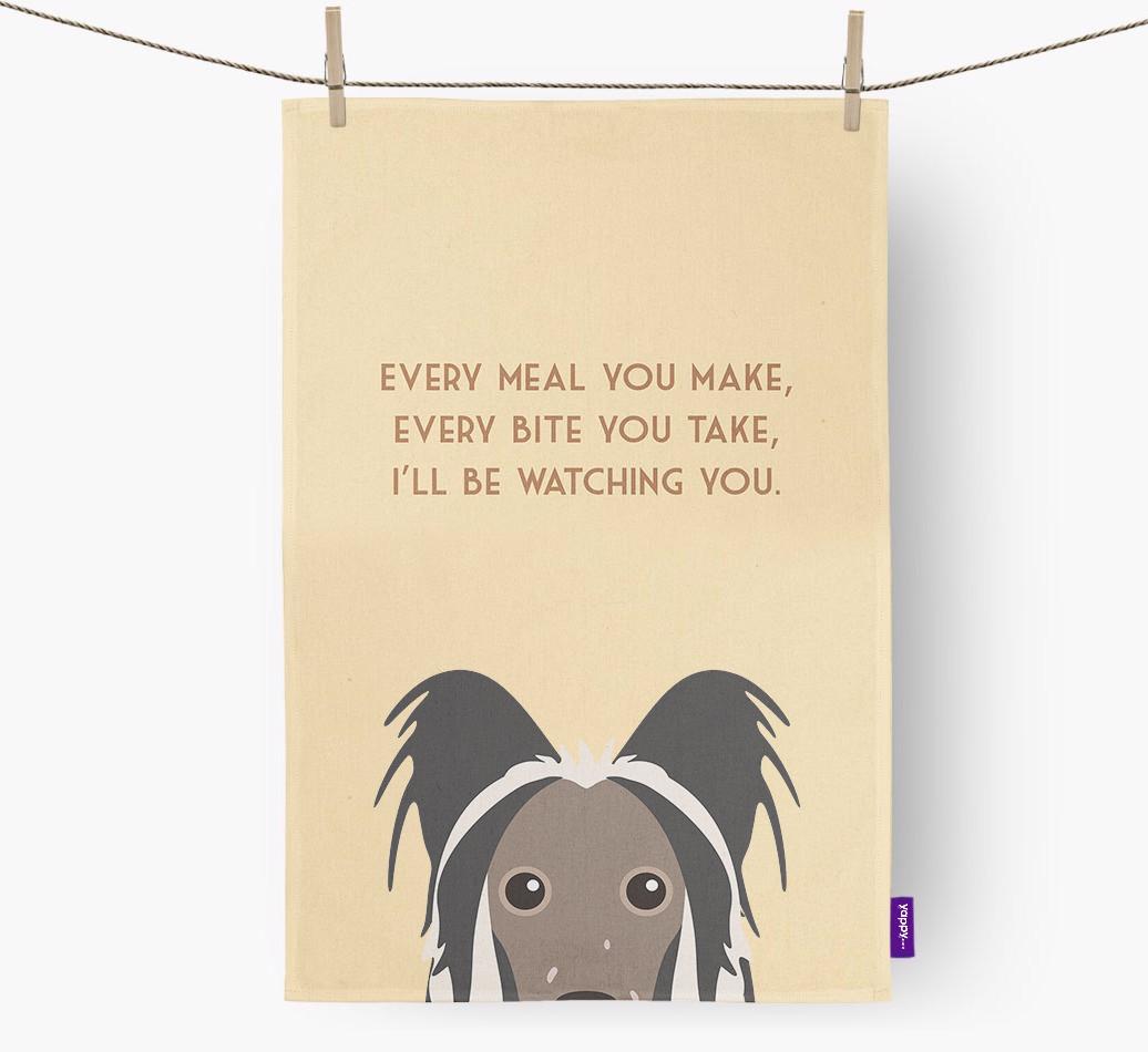'I'll be watching you' Dish Towel