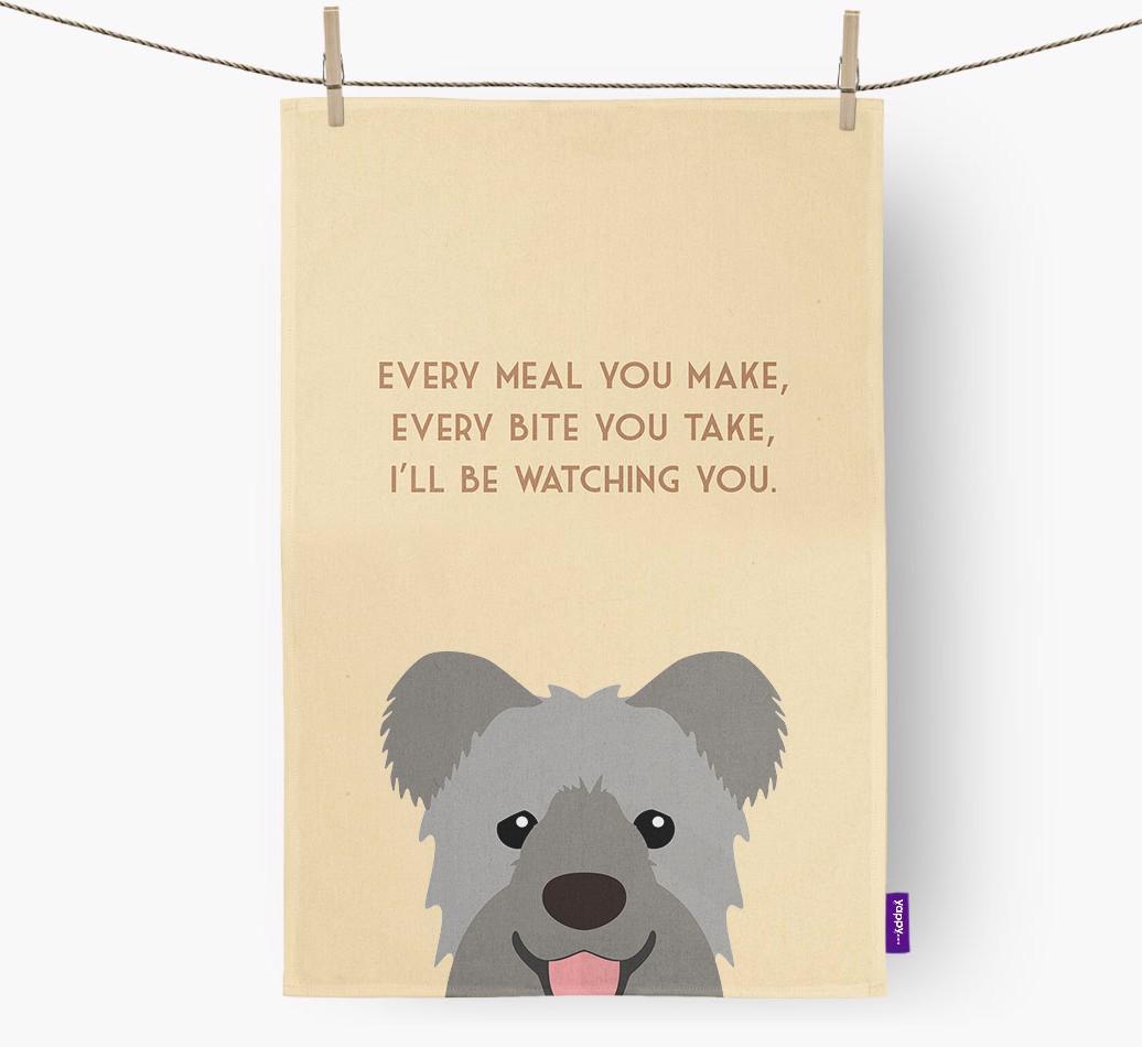 'I'll be watching you' Dish Towel
