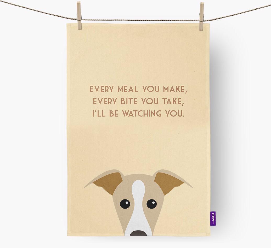 'I'll be watching you' Dish Towel
