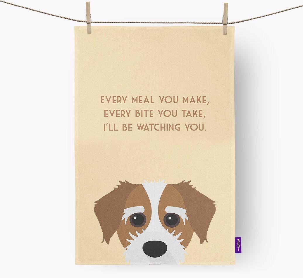 'I'll be watching you' Dish Towel