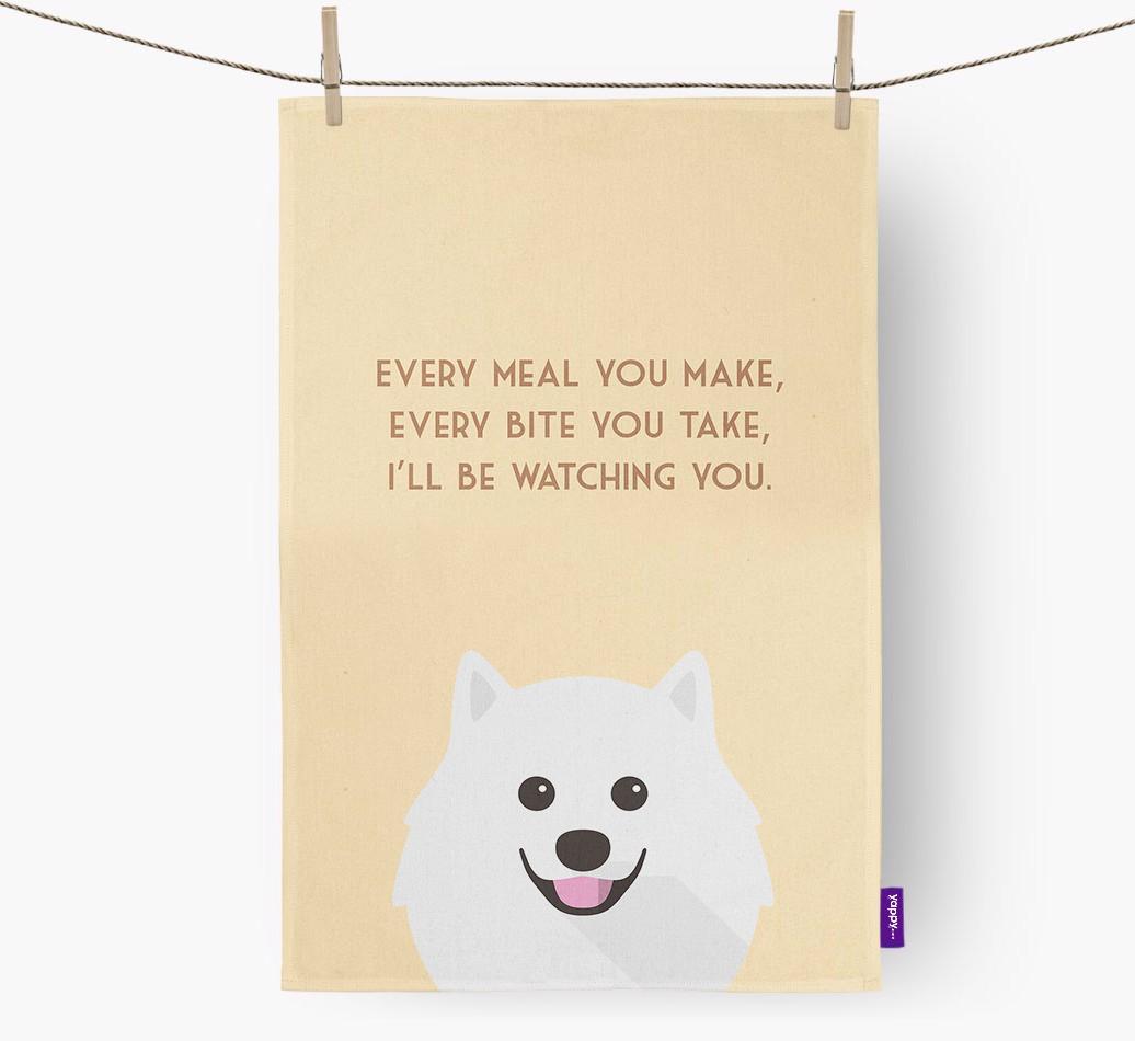 'I'll be watching you' Dish Towel