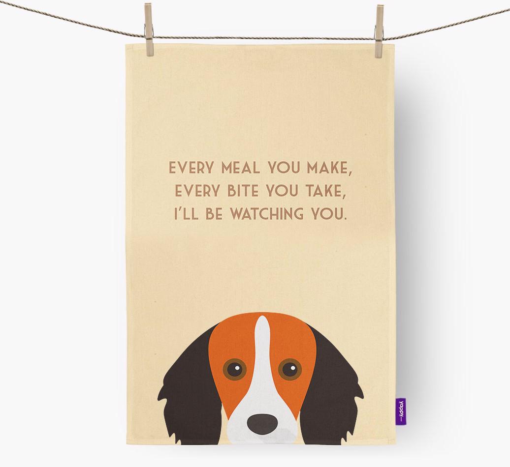 'I'll be watching you' Dish Towel