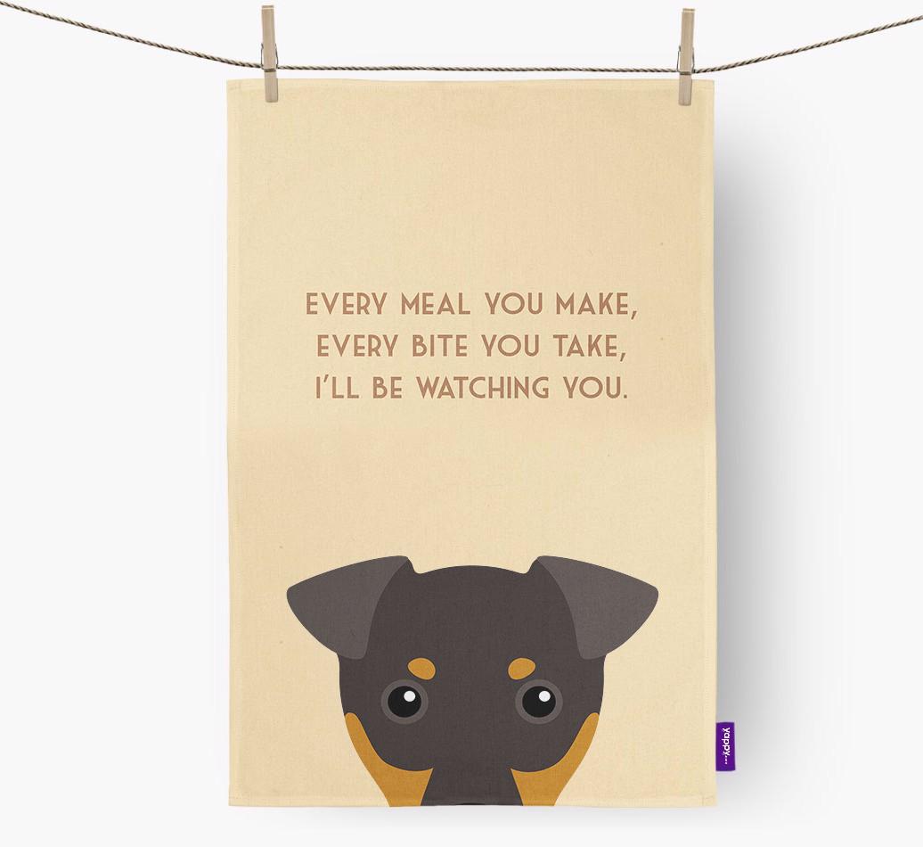 'I'll be watching you' Dish Towel