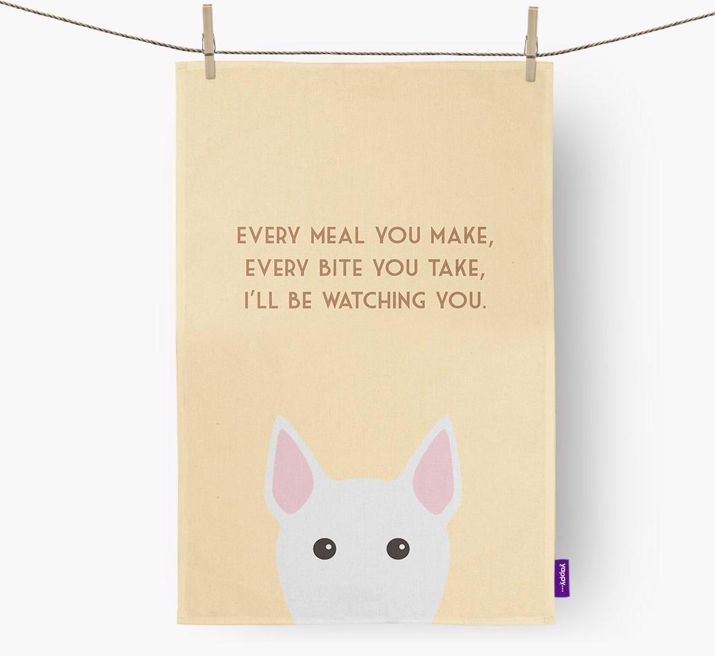 'I'll be watching you' Dish Towel