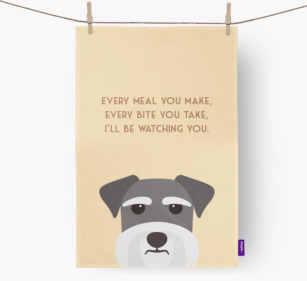 'I'll be watching you' Dish Towel