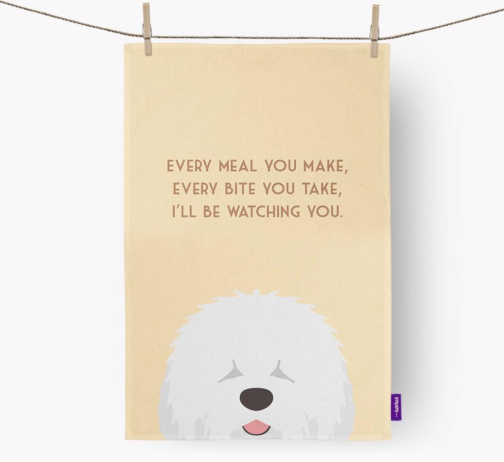 'I'll be watching you' Dish Towel