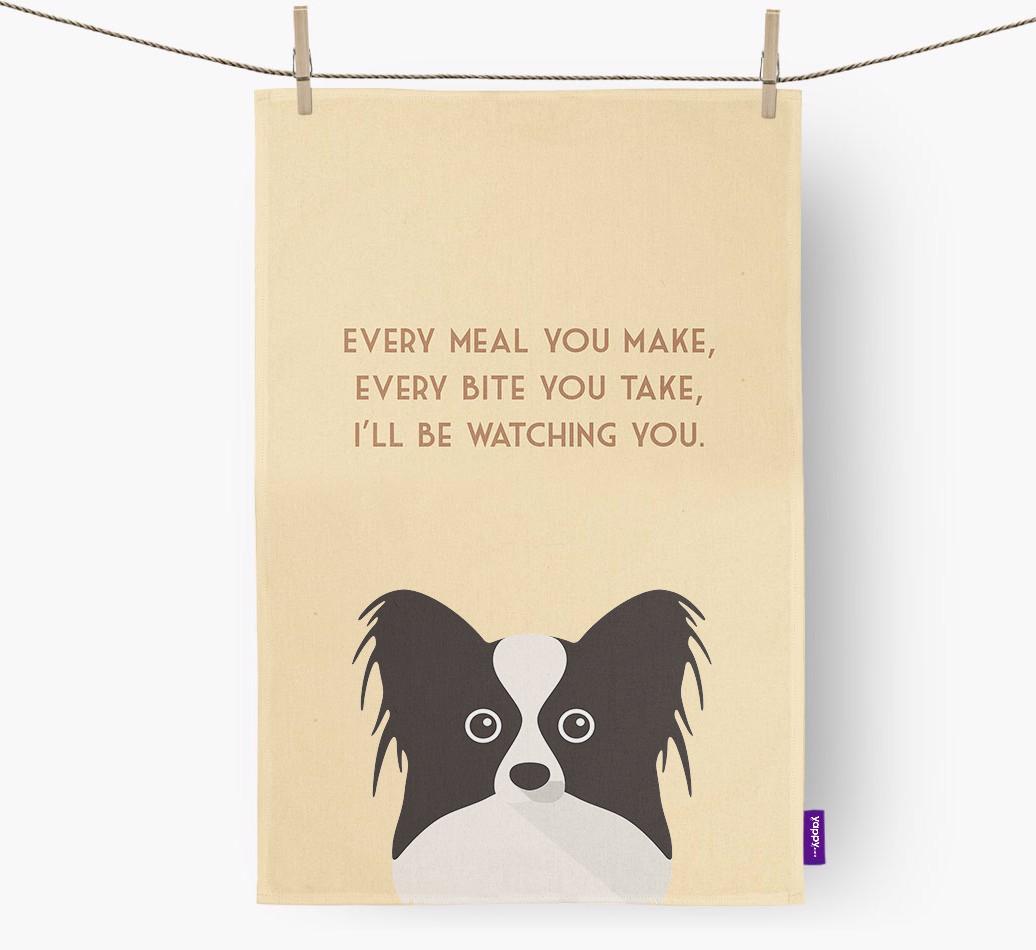 'I'll be watching you' Dish Towel