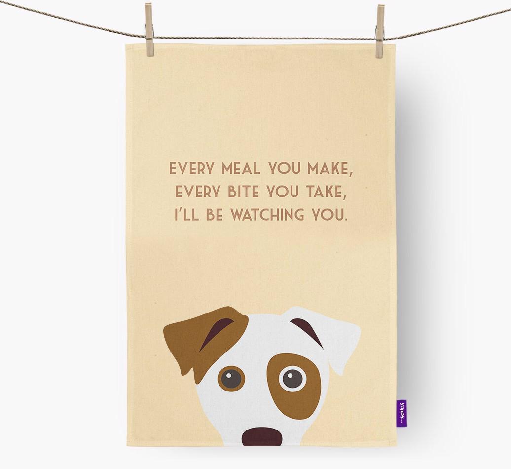 'I'll be watching you' Dish Towel