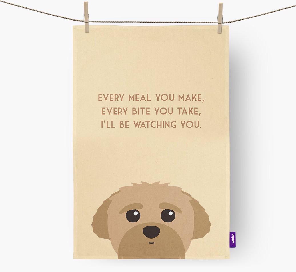 'I'll be watching you' Dish Towel