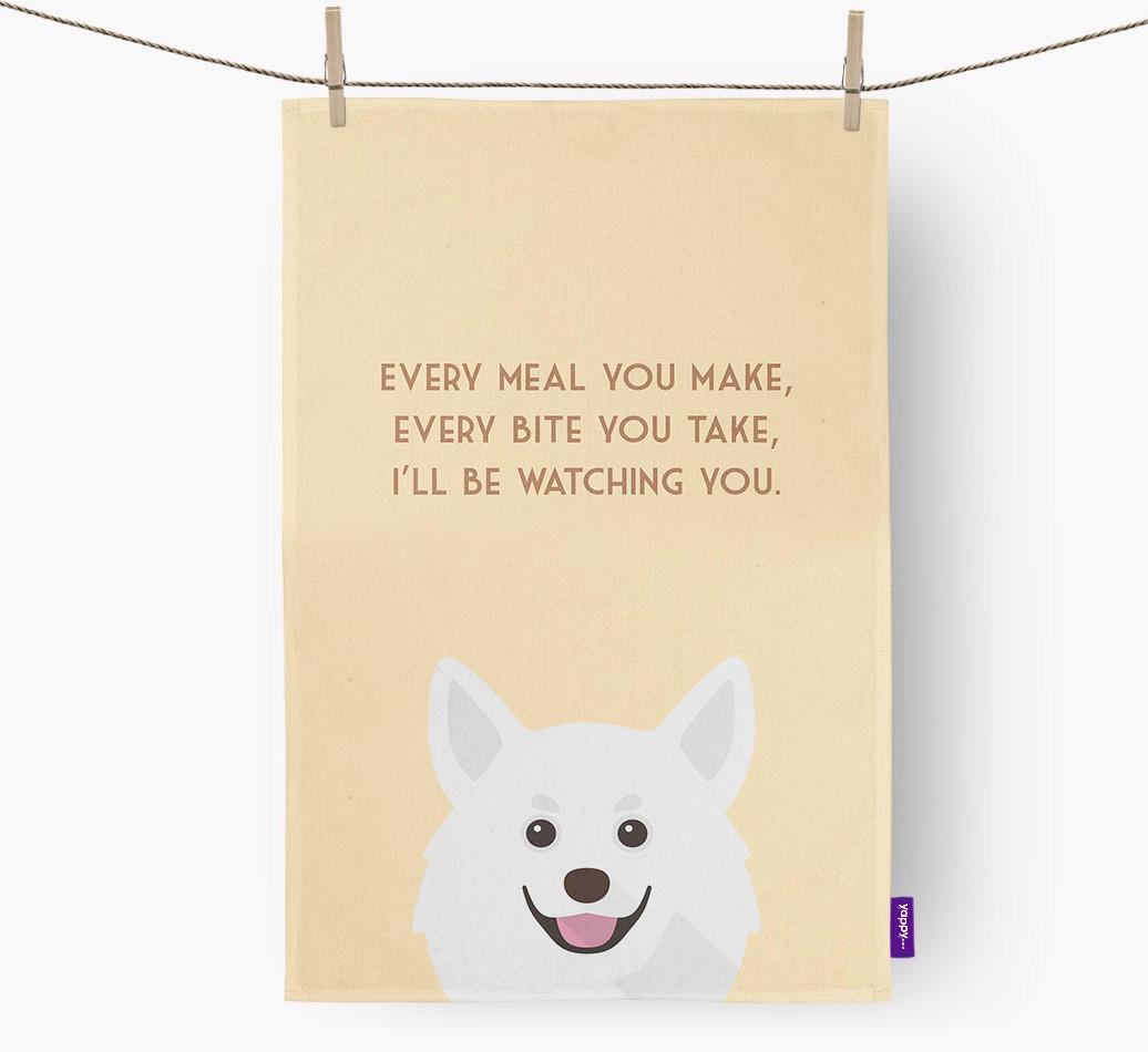 'I'll be watching you' Dish Towel