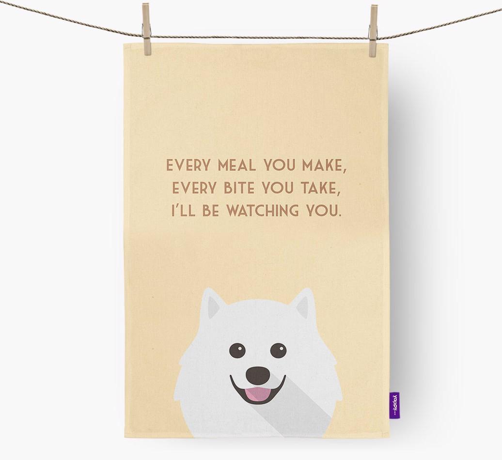 'I'll be watching you' Dish Towel