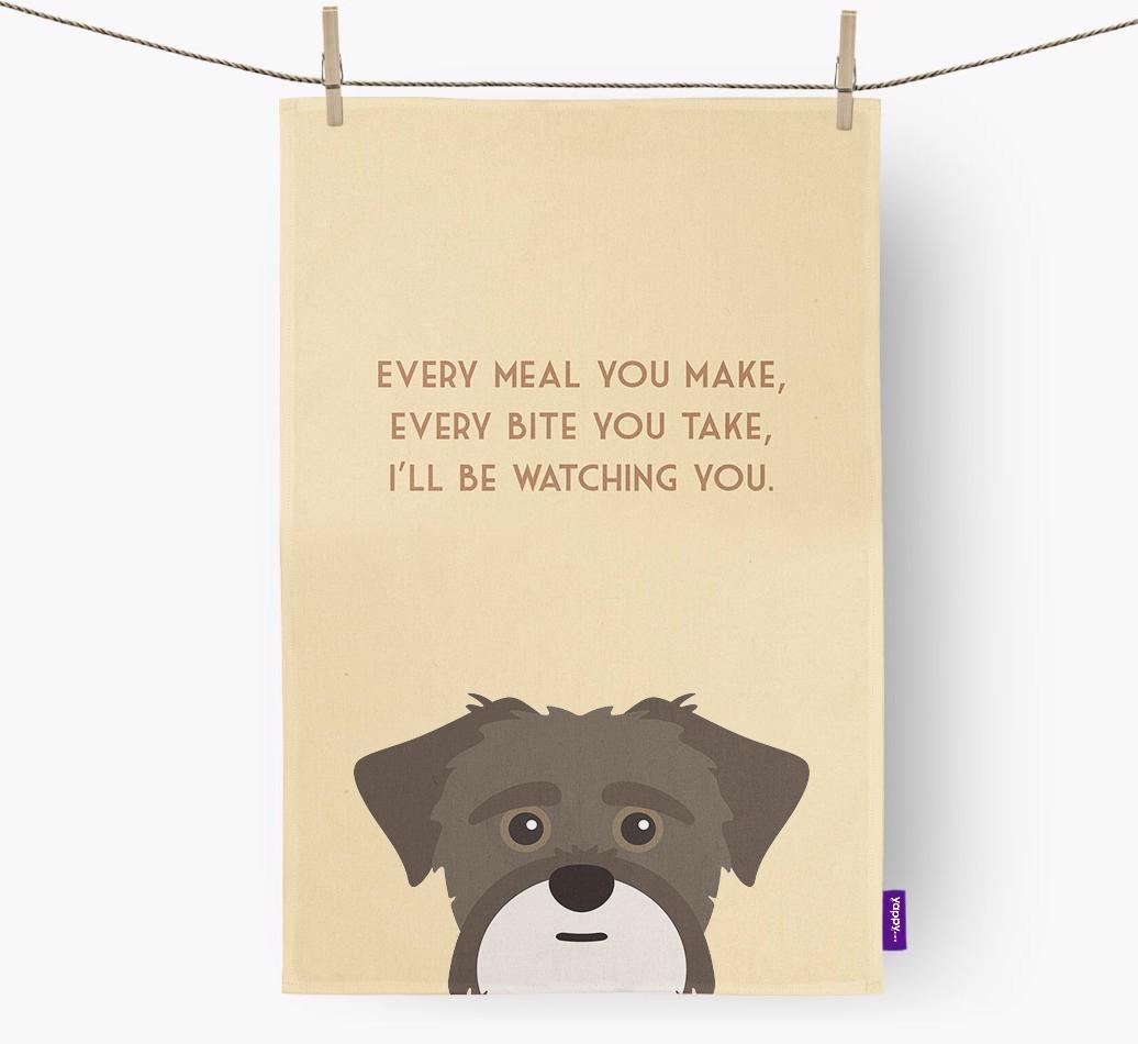 'I'll be watching you' Dish Towel