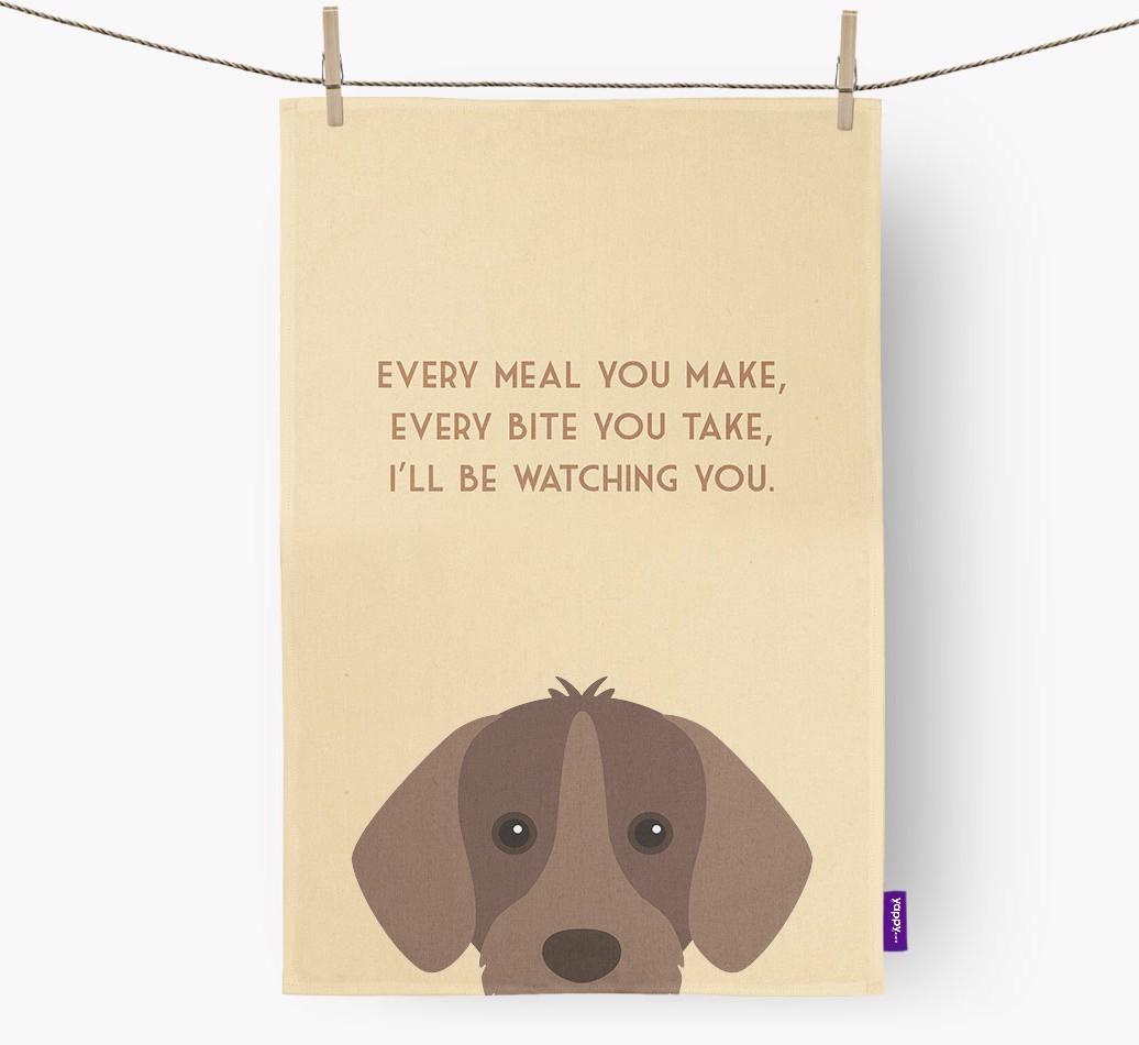 'I'll be watching you' Dish Towel
