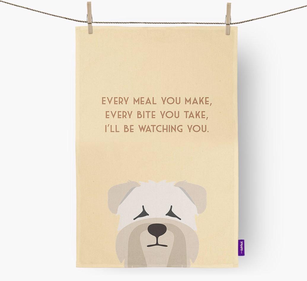 'I'll be watching you' Dish Towel