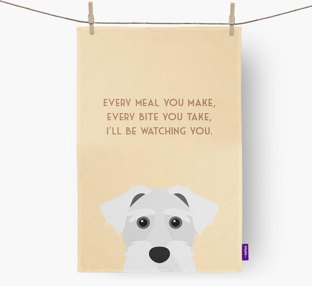 'I'll be watching you' Dish Towel
