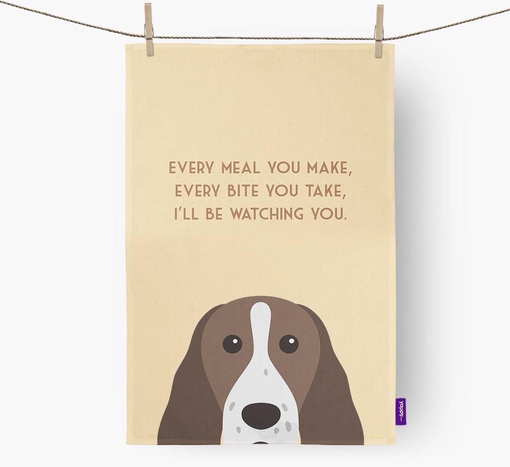 'I'll be watching you' Dish Towel
