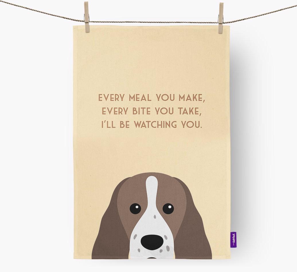 'I'll be watching you' Dish Towel