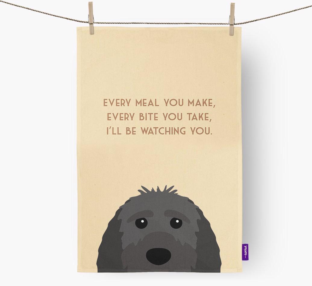 'I'll be watching you' Dish Towel