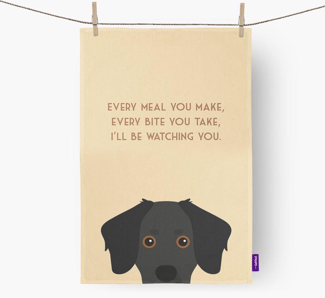 'I'll be watching you' Dish Towel