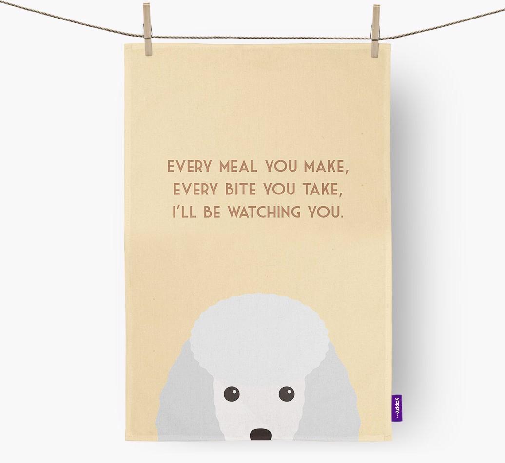 'I'll be watching you' Dish Towel