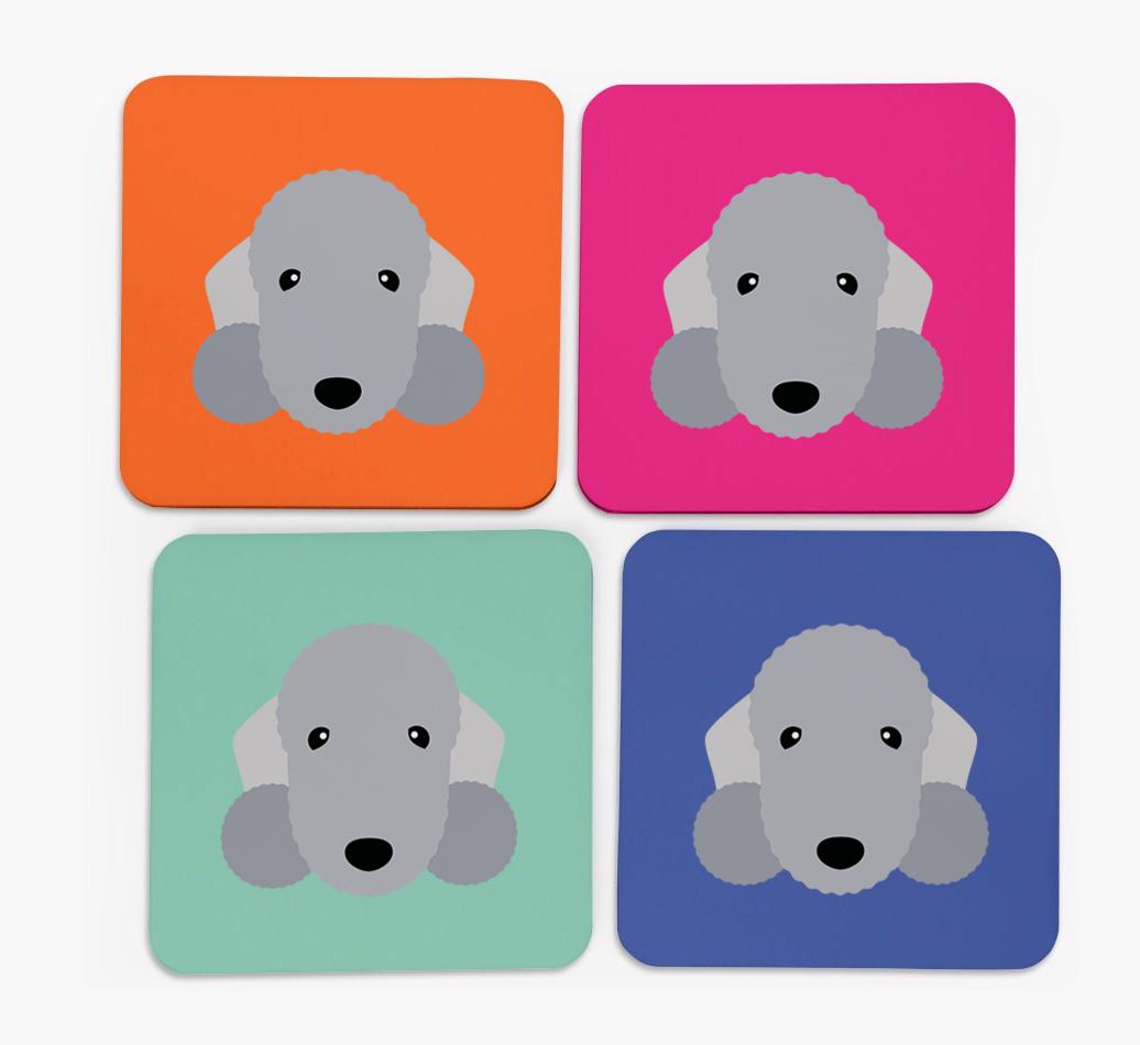 {breedCommonName} Icon Coasters 4 pack