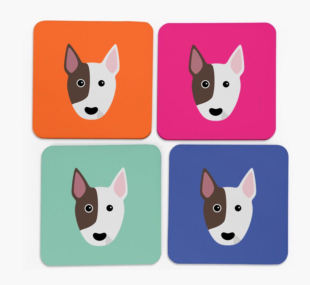 {breedCommonName} Icon Coasters 4 pack