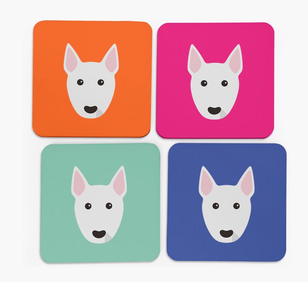 {breedCommonName} Icon Coasters 4 pack