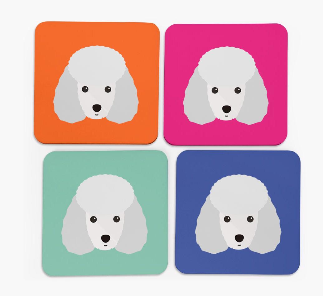{breedCommonName} Icon Coasters 4 pack