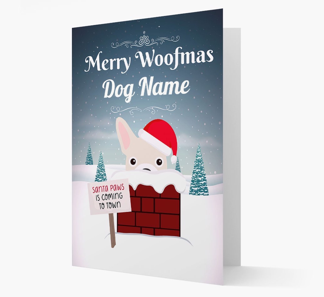 Merry Woofmas: Personalized {breedFullName} Christmas Card