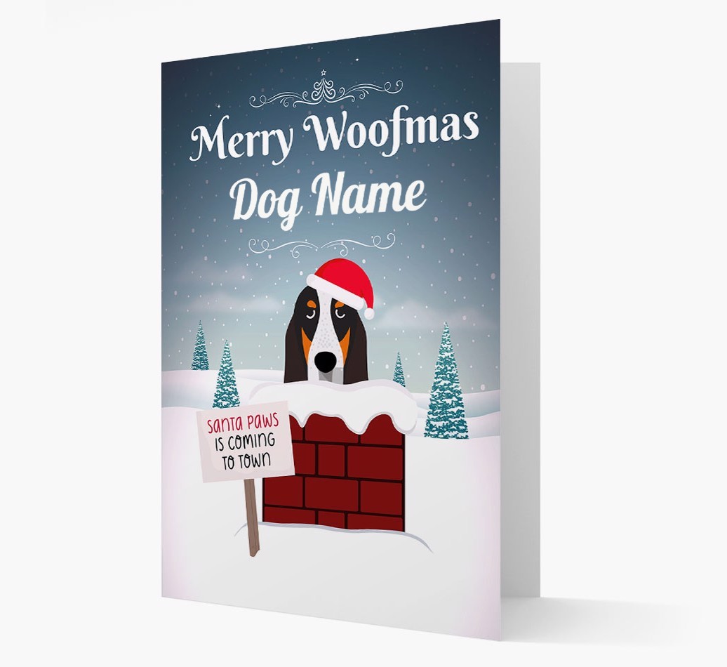 Merry Woofmas: Personalized {breedFullName} Christmas Card