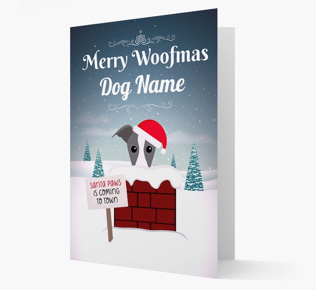 Merry Woofmas: Personalized {breedFullName} Christmas Card