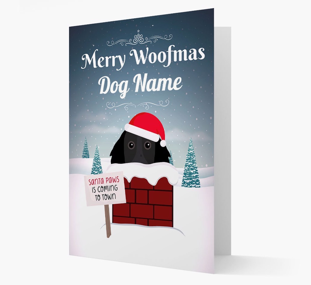 Merry Woofmas: Personalised {breedFullName} Christmas Card