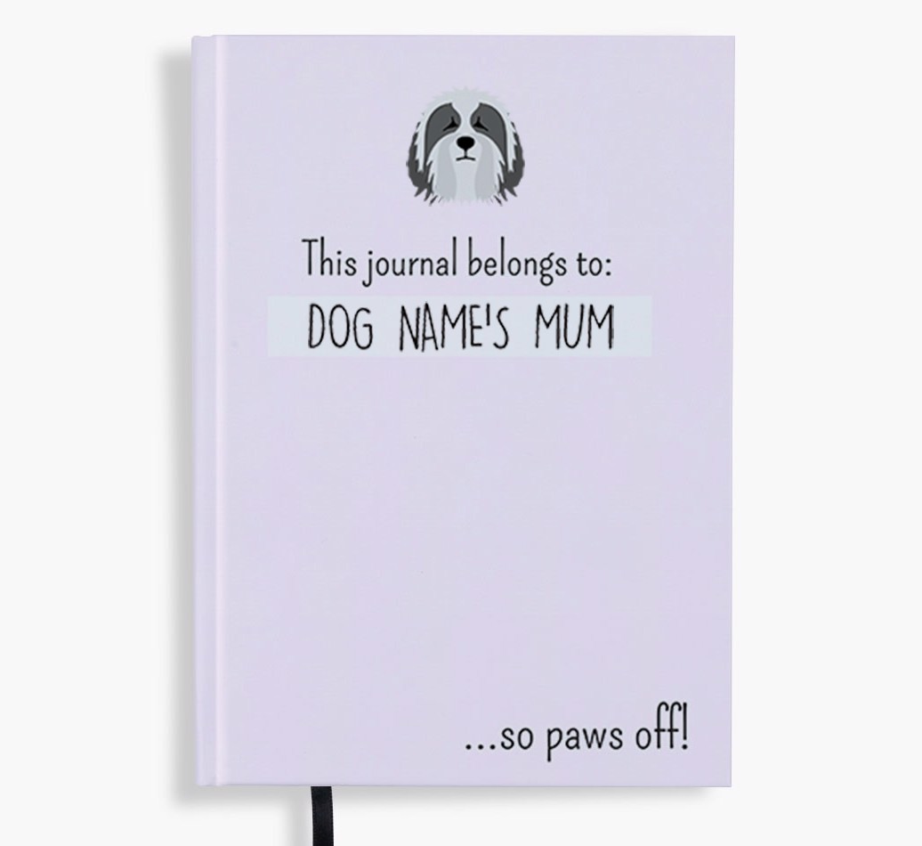 This Journal Belongs to: Personalised {breedShortName} Notebook