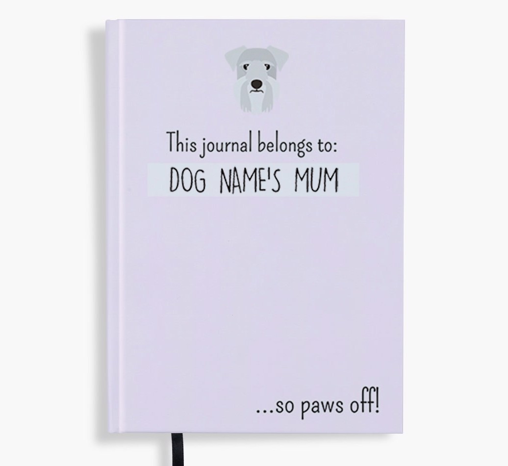 This Journal Belongs to: Personalised {breedShortName} Notebook