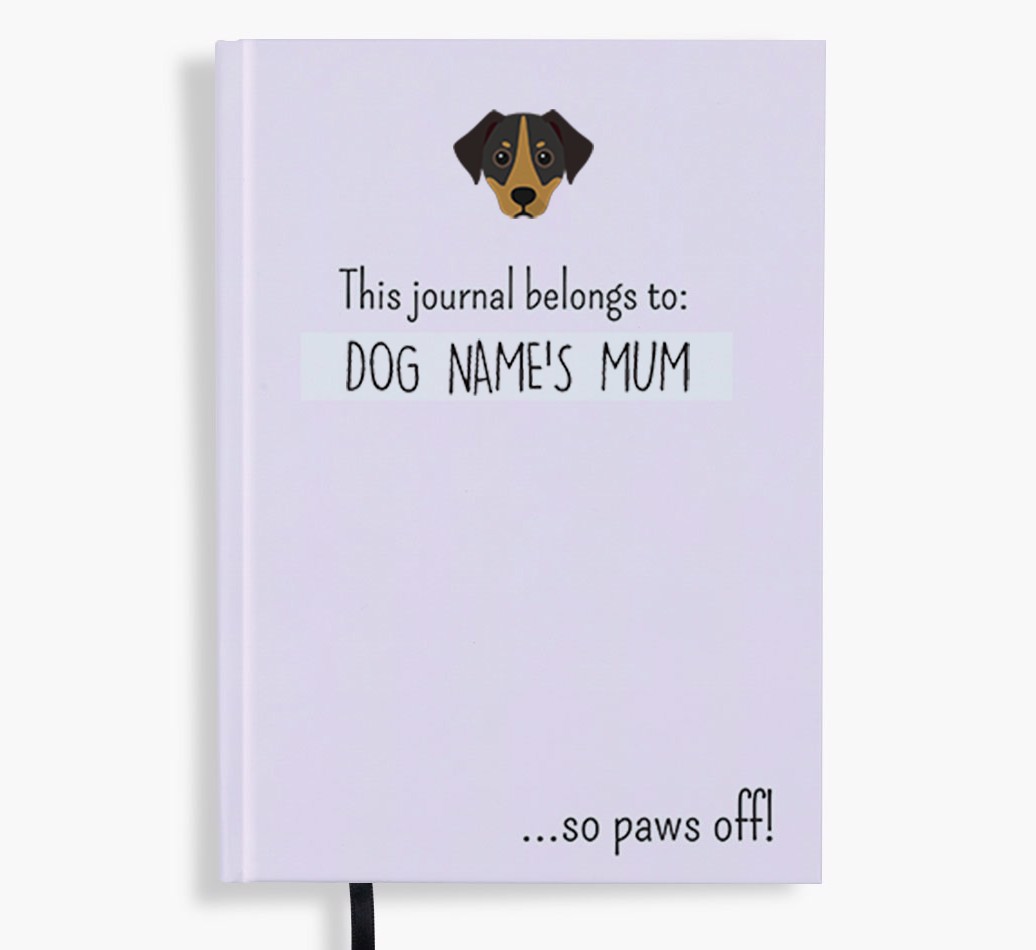 This Journal Belongs to: Personalised {breedShortName} Notebook