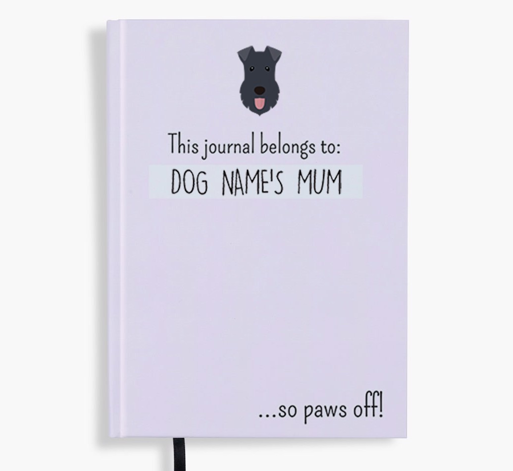 This Journal Belongs to: Personalised {breedShortName} Notebook