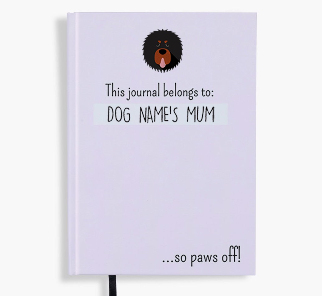 This Journal Belongs to: Personalised {breedShortName} Notebook